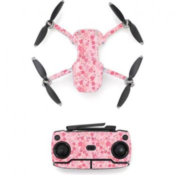 Floral Vinyl Skin Sticker for DJI Mavic Mini Drone and Remote Controller
