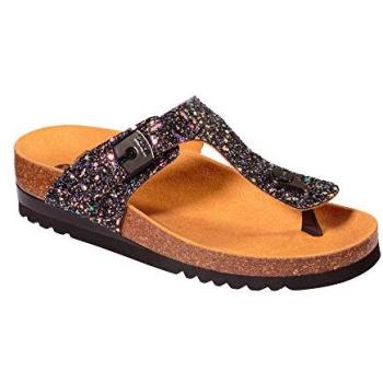 Brillio di Moda Seta Glitter Nera/Multicolore 35