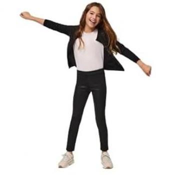Leggings negros térmicos efecto piel para niños – Ysabel Mora