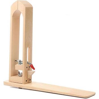 All-round Rotate Wood Leather Table Lacing Desktop Sewing for DIY Stitching Leathercraft Tools