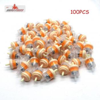 Filtros de combustible líquido gasolina y gas para moto y scooter – Pack 100