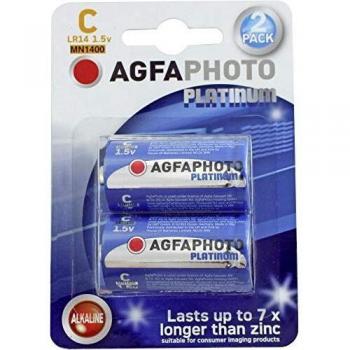 AGFA PHOTO Batteria Alcalina da 1,5V per Fotocamere e Lettori MP3