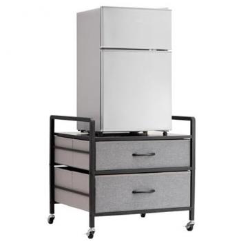 Mesa Compacta Vevor para Refrigerador de 176 lb con 2 Cajones