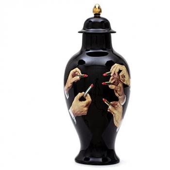 Vaso Seletti 'lipsticks Nero'