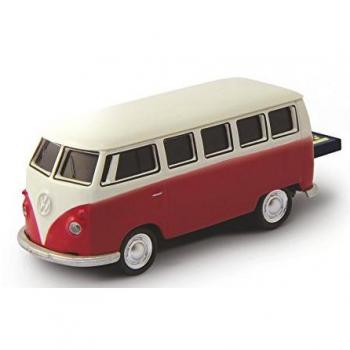 BusT1 Bulli 16 GB USB‑Stick – Rotes Modell