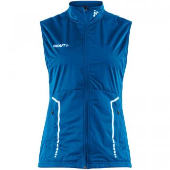 Craft Club Women's Sweden Blue Vest