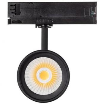 Luz de Carril LEDKIA 30W d'Angelo – Negro, Ajuste CCT (Calidez Variable)