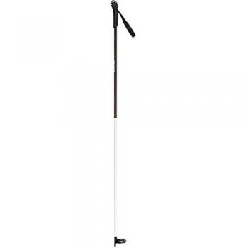 Rossignol FT500 Cross-Country Ski Poles – 160 cm Black with Rubber Handle