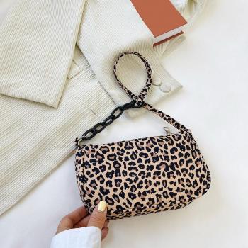 Cow Milk Print Women's Casual Shoulder Bag