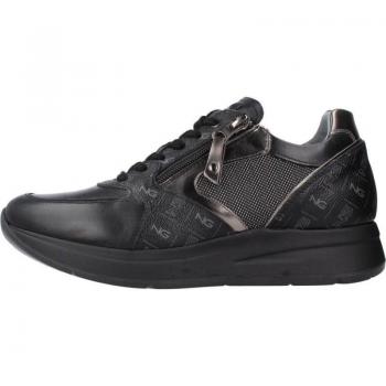 Sneakers da Sconto Pelle Nera Giardini 37 Donna