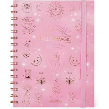 Cuaderno Legami Magic grande con espiral