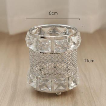 Crystal Makeup Brush Storage Tube