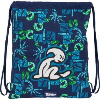 El Niño-Bolsa Mochila con Cuerdas El Niño Glassy Azul marino 35 x 40 x 1 cm