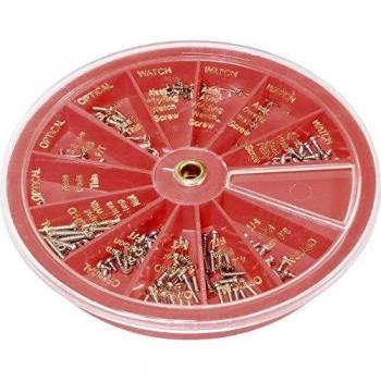Toolcraft 240-Piece Watch and Optical Screw Set