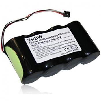 Vhbw Battery for Fluke B11483, BP120, BP120MH (3000 mAh, 4.8 v, NiMH)
