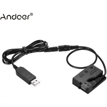 Batterie externe DC Andoer DR-E8 pour Canon EOS 550D 600D 650D 700D