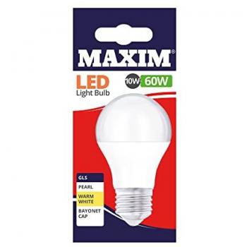 Status Maxim LED GLS Edison Screw Warm White 10W (0)