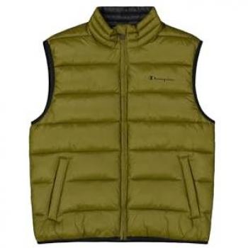 Champion Chaleco Verde Polyfilled para Hombre