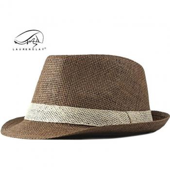 Sombrero de Paja Fedora para Hombre