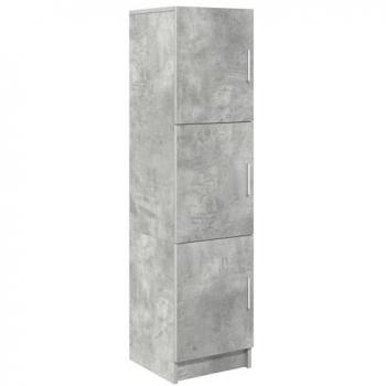 Highboard Grigio Cemento 124x31,5x32 cm – Legno Multistrato