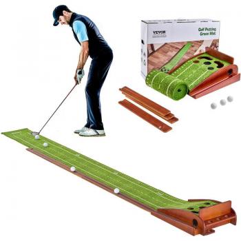 VEVOR Compact Golf Green – 5 Holes, Wrinkle‑Free, Mini Set