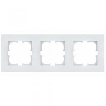 Cadre triple blanc 3x Karell Exen