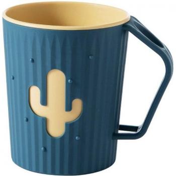 Cartoon Cactus Tandenborstelhouder Mok