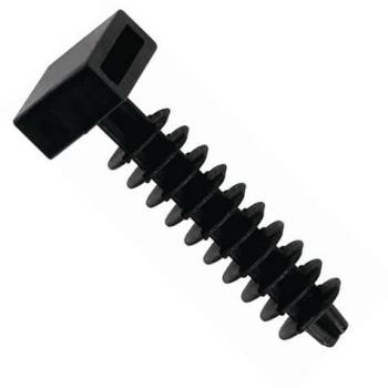 Taco brida nylon 8mm negro - 100 unidades
