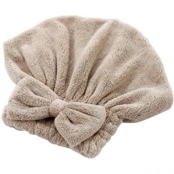 Toalla envuelta para el cabello de microfibra
