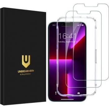 UNBREAKcable Screen Protector for iPhone 13 Pro Max[2-Pack],9H Hardness Tempered Glass for Apple iPhone 13 Pro Max (6.7Inch) [Bubble-free, Anti-scratch]- iPhone 2021 Release