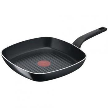 TEFAL Poêle grill 26x26cm Simply Clean B56740