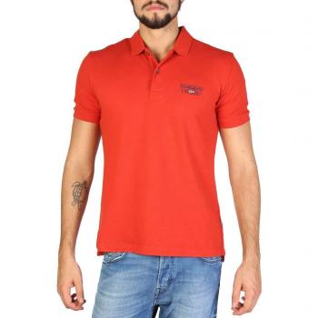 Červená pánska polo Napapijri Classic