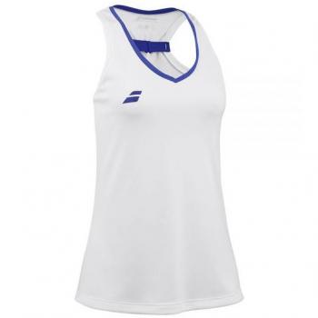 Babolat Play Camiseta De Tirantes Mujeres - Blanco