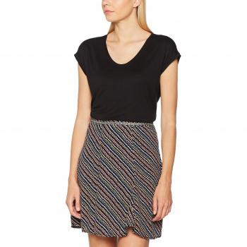 T‑shirt Donna “Billo” nera e bianca