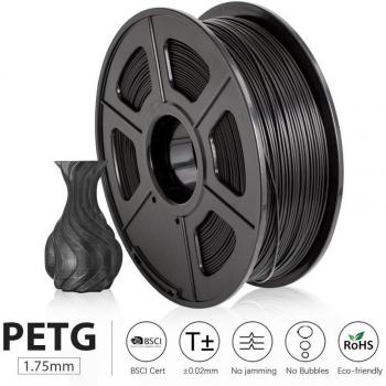 PETG 3D Printer Filament 1kg 1.75mm No Bubble