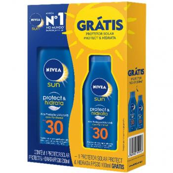 Kit Protetor Solar Nivea Sun Protect & Hidrata FPS30 (200ml + 100ml)