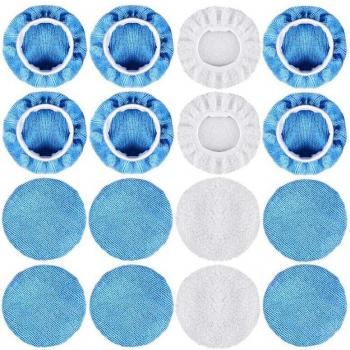 Car Polisher Pad Bonnet Set (16 Packs, 5 to 6 Inches)