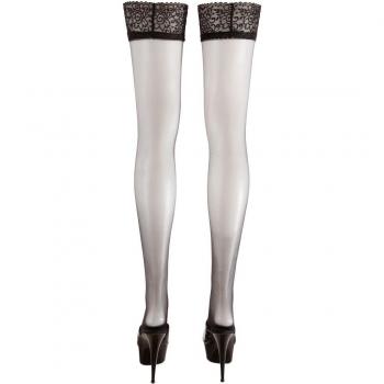 Schwarze halterlose Strümpfe von Cottelli Collection in Größe 5