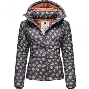 RAGWEAR Cropped Steppjacke Relive Remake für Damen