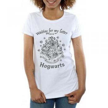 Camiseta Harry Potter Esperando mi carta de Hogwarts para damas