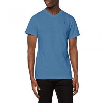 G-STAR RAW T-shirt Base-s v t s/s, Bleu (Delft 336-825), XL Homme