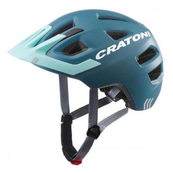 Cratoni Kinderhelm Maxster Pro Kid S/M 51 bis 56cm steel blau matt