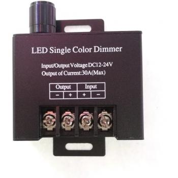 LED Dimmer Switch 12V 24V 30A for Lamps and Strips