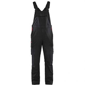 Attrezzatura Industriali Salopette 2644 Nero-Rosso 44C