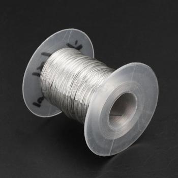 100m 304 Stainless Steel Soft Fishing Lifting Cable with 30 Aluminum Ferrules