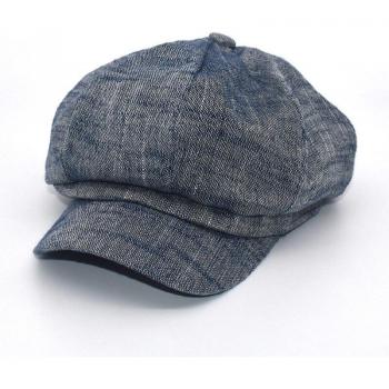Breathable Cotton Octagonal Beret Hat for Women - Spring Autumn Korean Casual Cap C11