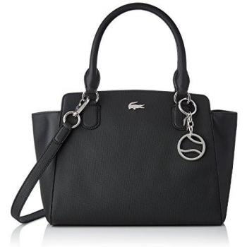 Bolso Tote Mujer Lacoste Negro 13.5x22x28 cm