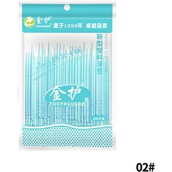 100-Pack Interdental Toothpicks with Double Heads