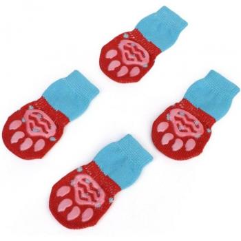Juego de Calcetines Abrigados para Mascotas - 4 Unidades
