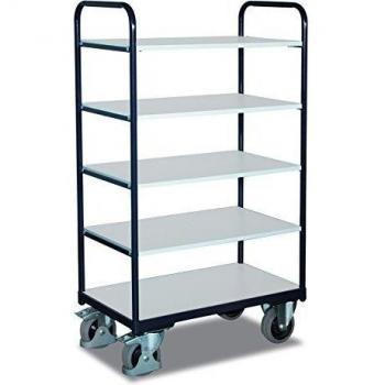 VARIOfit ESD Etagenwagen hoch, 1260x800x1530 mm (BxTxH)